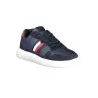 CHAUSSURES DE SPORT POUR HOMMES TOMMY HILFIGER BLEUES - TOMMY HILFIGER