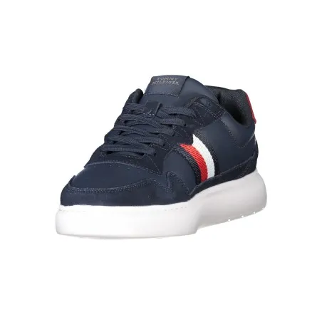 CHAUSSURES DE SPORT POUR HOMMES TOMMY HILFIGER BLEUES - TOMMY HILFIGER