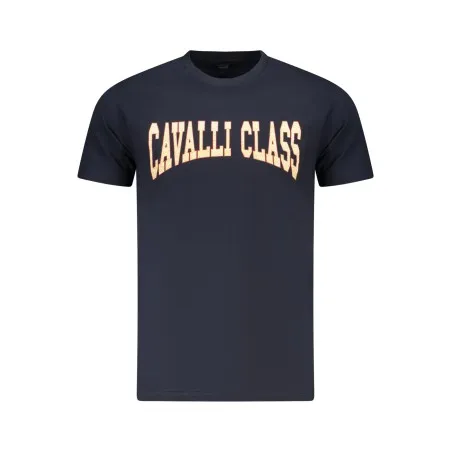 T-SHIRT À MANCHES COURTES CAVALLI CLASS HOMME BLEU - CAVALLI CLASS