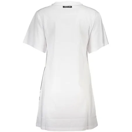 CAVALLI CLASS ROBE COURTE FEMME BLANCHE - CAVALLI CLASS
