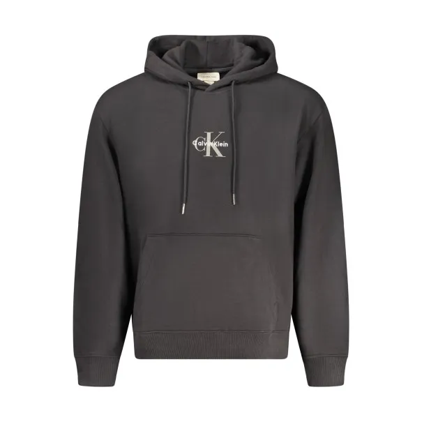 Sweat-shirt zippé noir pour homme Calvin Klein - CALVIN KLEIN