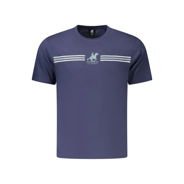 T-shirt à manches courtes bleu pour homme US GRAND - U.S. GRAND