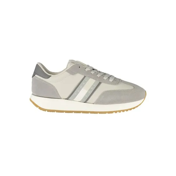 CHAUSSURES DE SPORT POUR HOMMES TOMMY HILFIGER GRIS - TOMMY HILFIGER