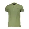 CAVALLI CLASS POLO MANCHES COURTES HOMME VERT - CAVALLI CLASS