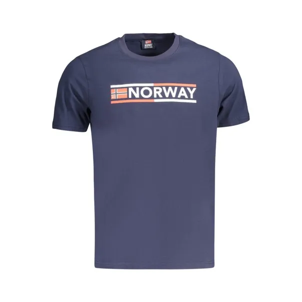 T-shirt à manches courtes pour homme, Norvège 1963, bleu - NORWAY 1963