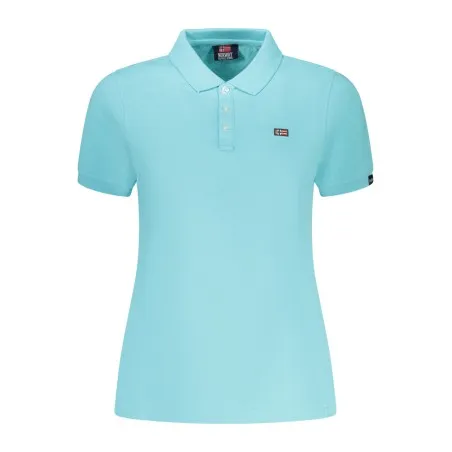 Polo à manches courtes pour femme, Norvège 1963, bleu - NORWAY 1963