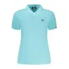 Polo à manches courtes pour femme, Norvège 1963, bleu - NORWAY 1963