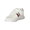 CHAUSSURES DE SPORT POUR HOMMES TOMMY HILFIGER BLANCHES - TOMMY HILFIGER
