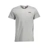 T-SHIRT À MANCHES COURTES TOMMY HILFIGER POUR HOMME GRIS - TOMMY HILFIGER