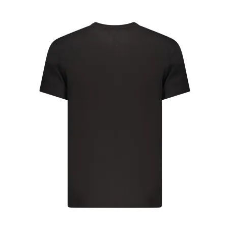 T-shirt noir à manches courtes pour homme Tommy Hilfiger - TOMMY HILFIGER