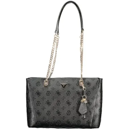 SAC NOIR GUESS JEANS POUR FEMME - GUESS JEANS