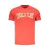 T-SHIRT À MANCHES COURTES CAVALLI CLASS HOMME ROUGE - CAVALLI CLASS