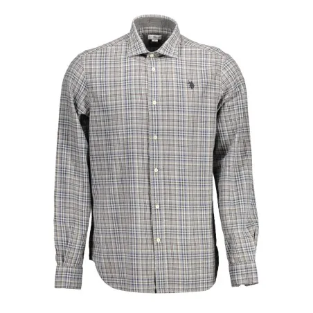 Chemise à manches longues pour homme US POLO ASSN., grise - U.S. POLO ASSN