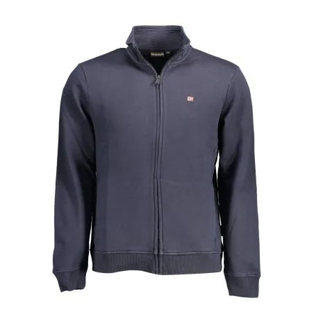 SWEAT-SHIRT ZIPPÉ NAPAPIJRI HOMME BLEU - NAPAPIJRI