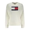 Sweat-shirt zippé blanc Tommy Hilfiger pour femme - TOMMY HILFIGER