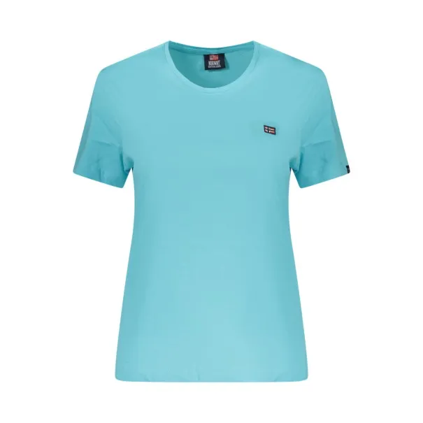 T-shirt à manches courtes pour femme, Norvège 1963, bleu - NORWAY 1963