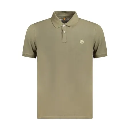 POLO TIMBERLAND MANCHES COURTES HOMME VERT - TIMBERLAND