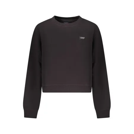 SWEAT-SHIRT NOIR À FERMETURE ÉCLAIR POUR FEMME TOMMY HILFIGER - TOMMY HILFIGER