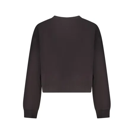SWEAT-SHIRT NOIR À FERMETURE ÉCLAIR POUR FEMME TOMMY HILFIGER - TOMMY HILFIGER