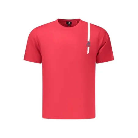 T-shirt rouge à manches courtes pour homme US GRAND - U.S. GRAND