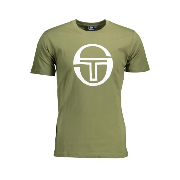 T-SHIRT À MANCHES COURTES POUR HOMME SERGIO TACCHINI VERT - SERGIO TACCHINI