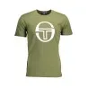 T-SHIRT À MANCHES COURTES POUR HOMME SERGIO TACCHINI VERT - SERGIO TACCHINI