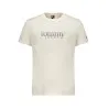 T-shirt blanc à manches courtes Tommy Hilfiger pour homme - TOMMY HILFIGER