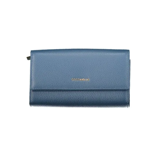 PORTEFEUILLE BLEU POUR FEMME COCCINELLE - COCCINELLE