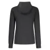 NORVÈGE 1963 SWEAT-SHIRT NOIR À FERMETURE ÉCLAIR POUR FEMME - NORWAY 1963