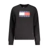 SWEAT-SHIRT NOIR À FERMETURE ÉCLAIR POUR FEMME TOMMY HILFIGER - TOMMY HILFIGER