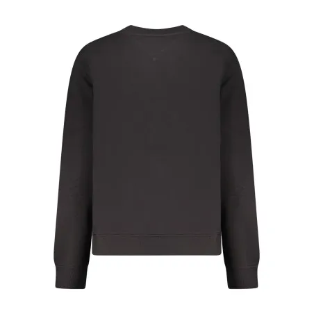 SWEAT-SHIRT NOIR À FERMETURE ÉCLAIR POUR FEMME TOMMY HILFIGER - TOMMY HILFIGER