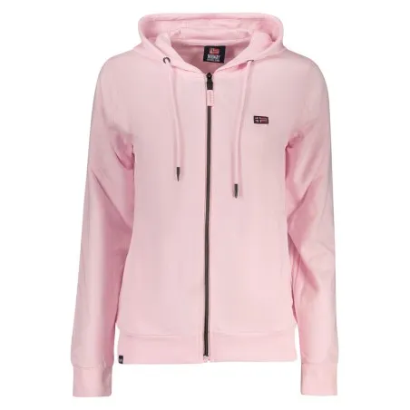 SWEAT-SHIRT ROSE À FERMETURE ÉCLAIR POUR FEMME NORVÈGE 1963 - NORWAY 1963