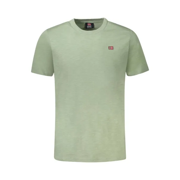 T-SHIRT À MANCHES COURTES POUR HOMMES NORVÈGE 1963 VERT - NORWAY 1963