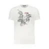 T-SHIRT À MANCHES COURTES CAVALLI CLASS HOMME BLANC - CAVALLI CLASS