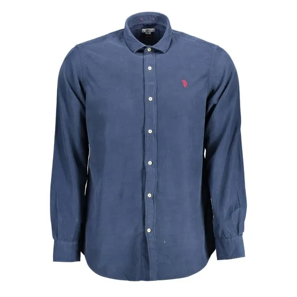Chemise bleue à manches longues pour homme US POLO ASSN. - U.S. POLO ASSN