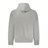 SWEAT-SHIRT GRIS À FERMETURE ÉCLAIR CALVIN KLEIN POUR HOMME - CALVIN KLEIN