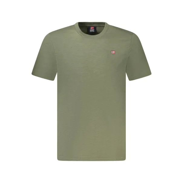 T-SHIRT À MANCHES COURTES POUR HOMMES NORVÈGE 1963 VERT - NORWAY 1963
