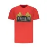 T-SHIRT À MANCHES COURTES CAVALLI CLASS HOMME ROUGE - CAVALLI CLASS