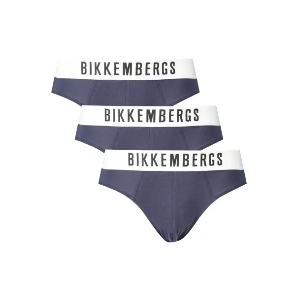 Slip bleu pour homme BIKKEMBERGS - BIKKEMBERGS