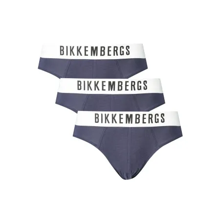 Slip bleu pour homme BIKKEMBERGS - BIKKEMBERGS