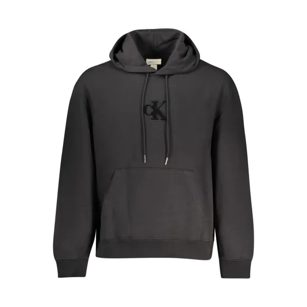 SWEAT-SHIRT NOIR À FERMETURE ÉCLAIR CALVIN KLEIN POUR HOMME - CALVIN KLEIN