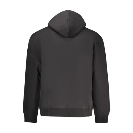 SWEAT-SHIRT NOIR À FERMETURE ÉCLAIR CALVIN KLEIN POUR HOMME - CALVIN KLEIN