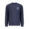 SWEAT-SHIRT BLEU À FERMETURE ÉCLAIR POUR HOMME TOMMY HILFIGER - TOMMY HILFIGER