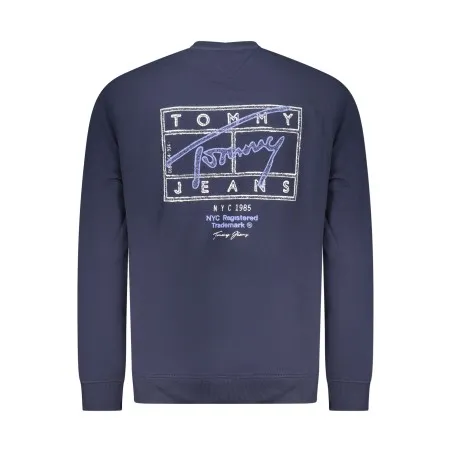 SWEAT-SHIRT BLEU À FERMETURE ÉCLAIR POUR HOMME TOMMY HILFIGER - TOMMY HILFIGER
