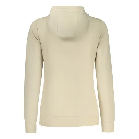 SWEAT-SHIRT BEIGE À FERMETURE ÉCLAIR POUR FEMME NORVÈGE 1963 - NORWAY 1963