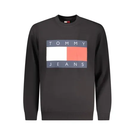 SWEAT-SHIRT NOIR À FERMETURE ÉCLAIR POUR HOMME TOMMY HILFIGER - TOMMY HILFIGER