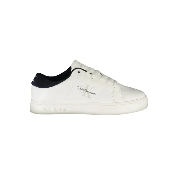 CHAUSSURES DE SPORT POUR HOMMES CALVIN KLEIN BLANCHES - CALVIN KLEIN