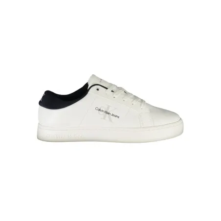 CHAUSSURES DE SPORT POUR HOMMES CALVIN KLEIN BLANCHES - CALVIN KLEIN