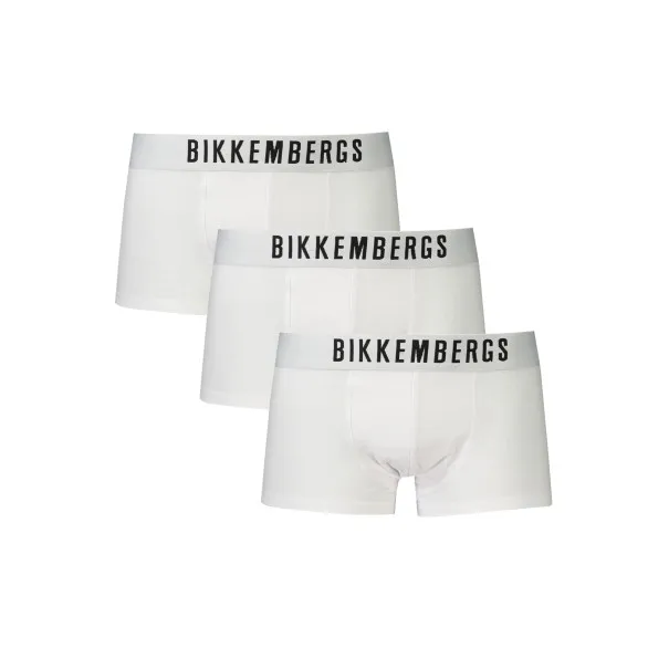 Boxer homme BIKKEMBERGS blanc - BIKKEMBERGS