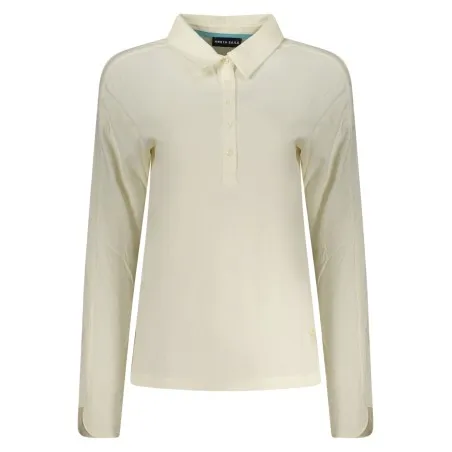Polo blanc à manches longues pour femme North Sails - NORTH SAILS